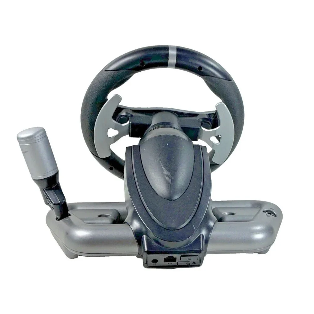 Mad Catz Wireless Force Feedback Racing Wheel & Pedals in Original Box Tested